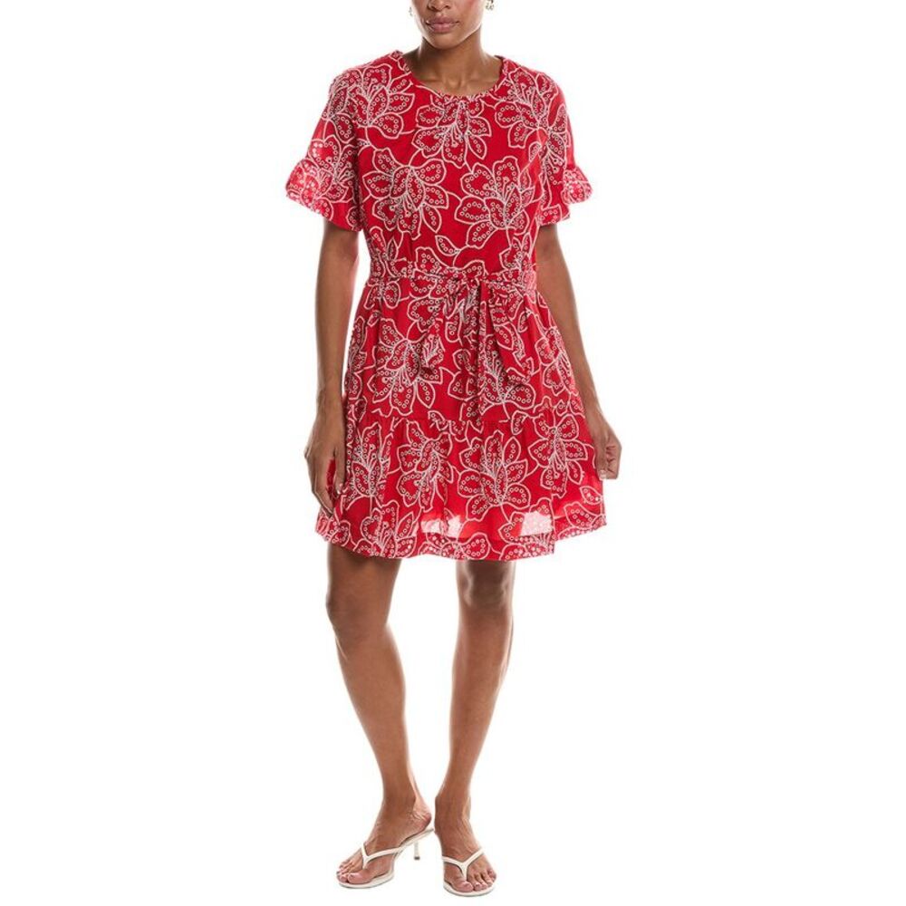 Cece Womens  Printed Mini Dress, Red